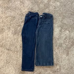 Lands End and Z. Cavaricci Capri Jeans